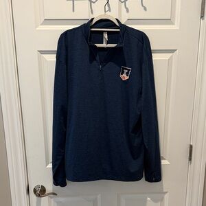 University of Illinois Navy Quarter-Zip Pullover